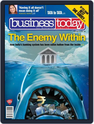 Business Today August 27th, 2014 Digital Back Issue Cover