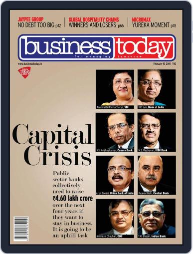 Business Today February 15th, 2015 Digital Back Issue Cover