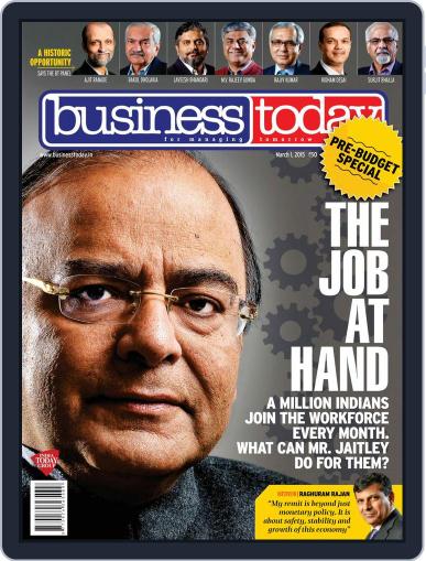 Business Today March 1st, 2015 Digital Back Issue Cover
