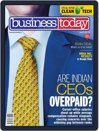 Business Today August 16th, 2015 Digital Back Issue Cover