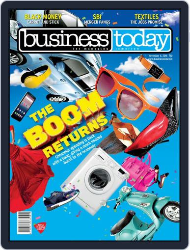 Business Today October 20th, 2016 Digital Back Issue Cover