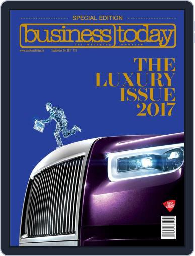 Business Today September 24th, 2017 Digital Back Issue Cover