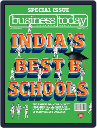 Business Today October 22nd, 2017 Digital Back Issue Cover