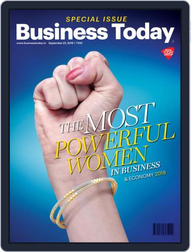 Business Today September 23rd, 2018 Digital Back Issue Cover