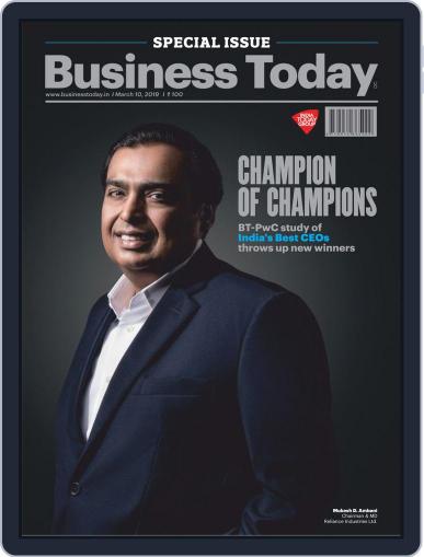 Business Today March 10th, 2019 Digital Back Issue Cover