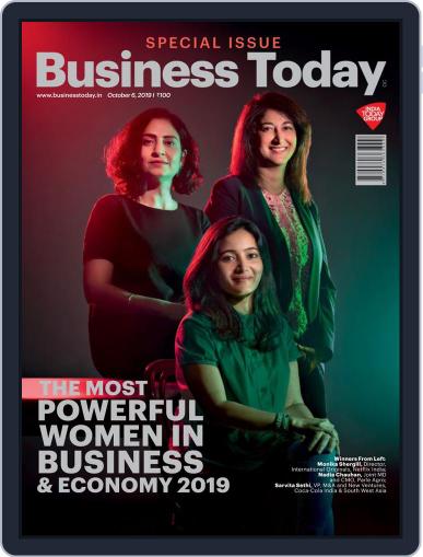 Business Today October 6th, 2019 Digital Back Issue Cover