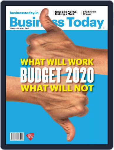Business Today February 23rd, 2020 Digital Back Issue Cover