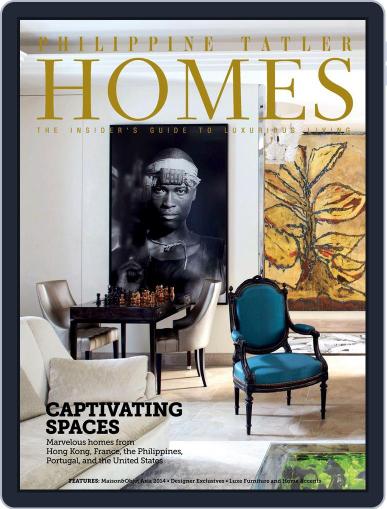 Philippine Tatler Homes (Digital) June 14th, 2014 Issue Cover