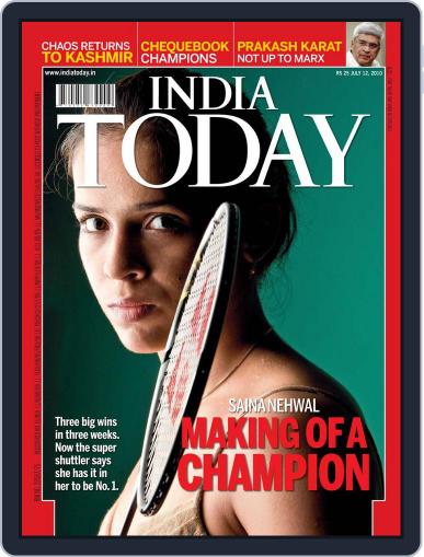 India Today July 9th, 2010 Digital Back Issue Cover
