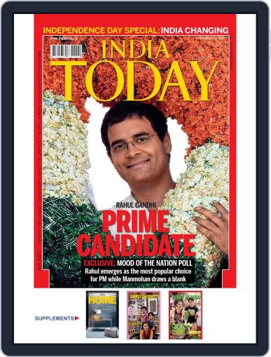India Today August 13th, 2010 Digital Back Issue Cover