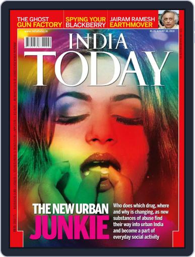 India Today August 20th, 2010 Digital Back Issue Cover