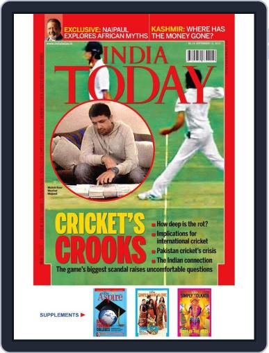 India Today September 5th, 2010 Digital Back Issue Cover