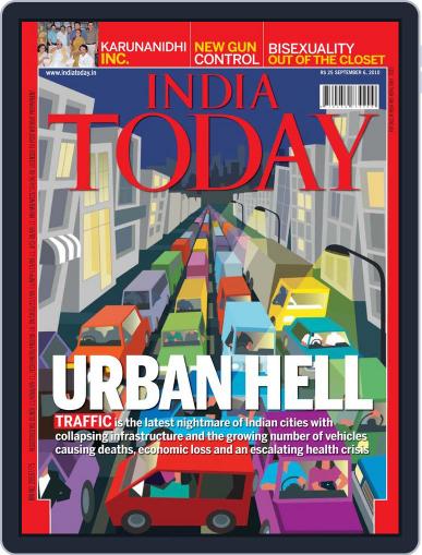 India Today September 6th, 2010 Digital Back Issue Cover
