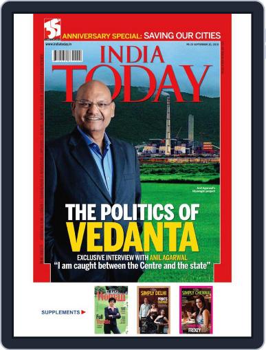 India Today September 10th, 2010 Digital Back Issue Cover