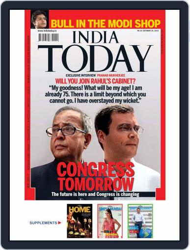 India Today October 15th, 2010 Digital Back Issue Cover