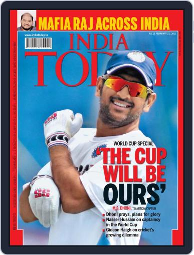 India Today February 11th, 2011 Digital Back Issue Cover