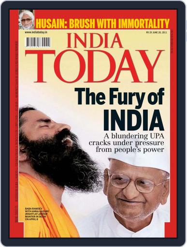 India Today June 10th, 2011 Digital Back Issue Cover