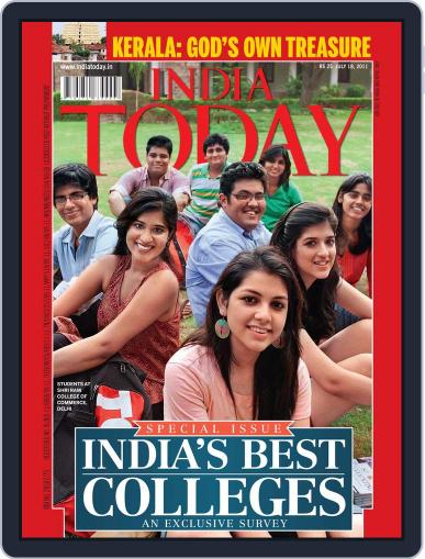 India Today July 11th, 2011 Digital Back Issue Cover