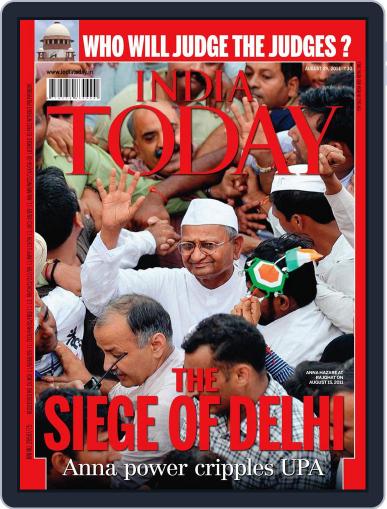India Today August 19th, 2011 Digital Back Issue Cover