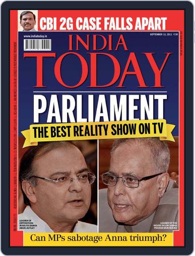 India Today September 2nd, 2011 Digital Back Issue Cover