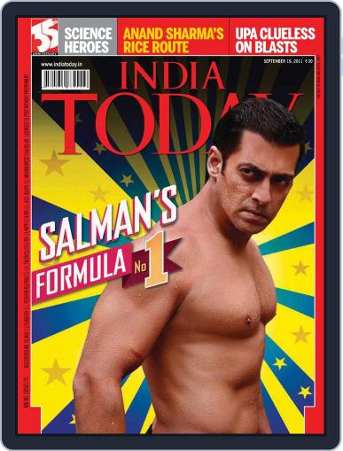 India Today September 9th, 2011 Digital Back Issue Cover