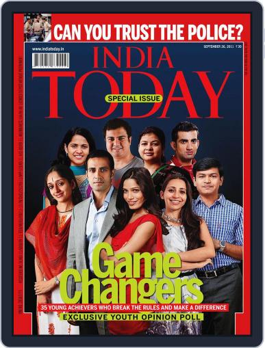 India Today September 16th, 2011 Digital Back Issue Cover