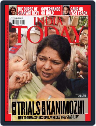 India Today November 11th, 2011 Digital Back Issue Cover