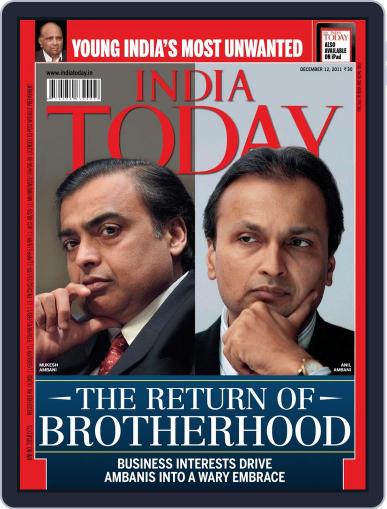 India Today December 2nd, 2011 Digital Back Issue Cover