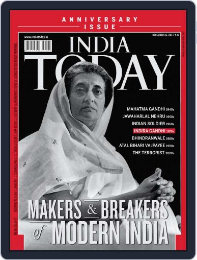 India Today December 20th, 2011 Digital Back Issue Cover