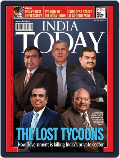 India Today May 18th, 2012 Digital Back Issue Cover
