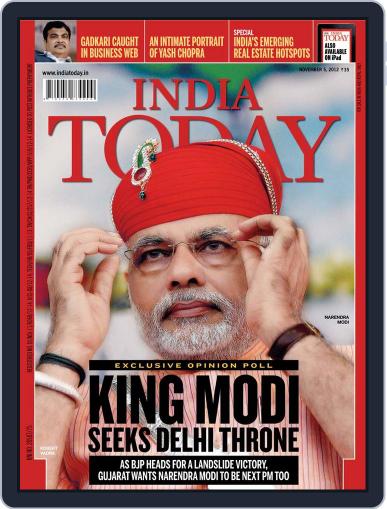 India Today October 26th, 2012 Digital Back Issue Cover