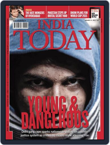India Today January 11th, 2013 Digital Back Issue Cover