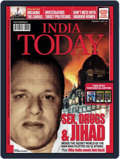India Today February 1st, 2013 Digital Back Issue Cover