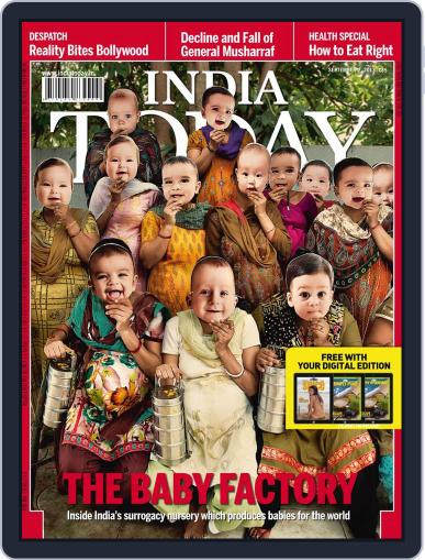 India Today August 23rd, 2013 Digital Back Issue Cover