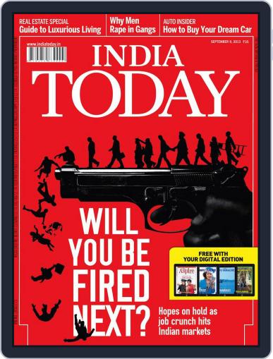India Today August 30th, 2013 Digital Back Issue Cover