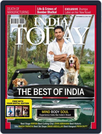 India Today September 6th, 2013 Digital Back Issue Cover