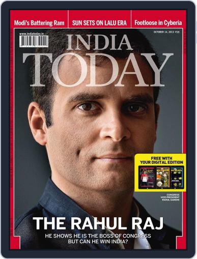India Today October 7th, 2013 Digital Back Issue Cover