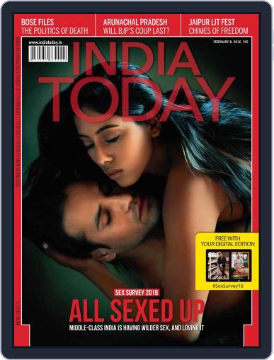 India Today February 8th, 2016 Digital Back Issue Cover