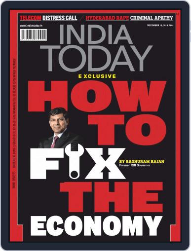 India Today December 16th, 2019 Digital Back Issue Cover