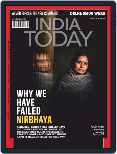 India Today February 10th, 2020 Digital Back Issue Cover