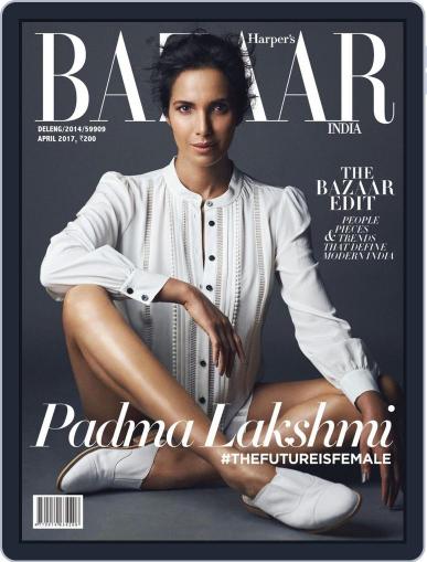 Harper's Bazaar India April 1st, 2017 Digital Back Issue Cover