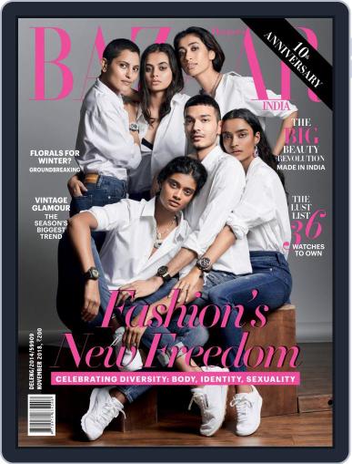 Harper's Bazaar India (Digital) November 1st, 2018 Issue Cover
