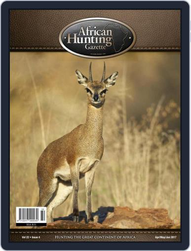 African Hunting Gazette April 1st, 2017 Digital Back Issue Cover
