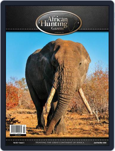 African Hunting Gazette January 1st, 2020 Digital Back Issue Cover