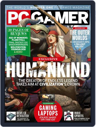 PC Gamer United Kingdom October 1st, 2019 Digital Back Issue Cover