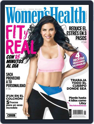 Women's Health México August 31st, 2016 Digital Back Issue Cover