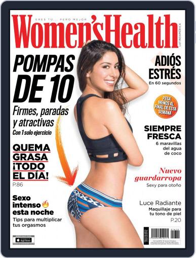 Women's Health México September 30th, 2016 Digital Back Issue Cover