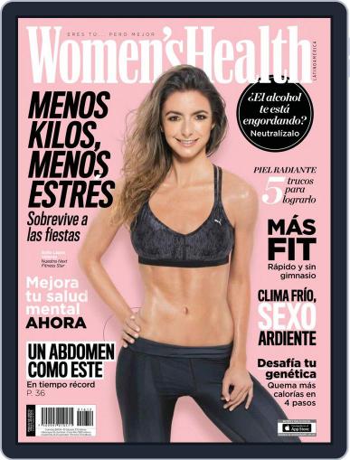 Women's Health México December 1st, 2016 Digital Back Issue Cover