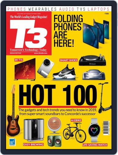 T3 India May 1st, 2019 Digital Back Issue Cover