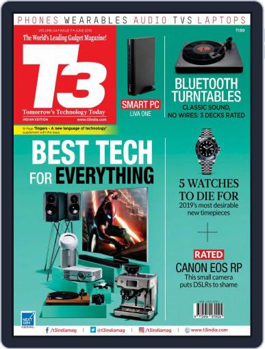 T3 India June 1st, 2019 Digital Back Issue Cover